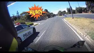 TYPICAL COP WHEN SEEING A MOTORBIKE? | Ninja 300