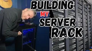 So I built a Server Rack...for my HomeLab: Here's what I did