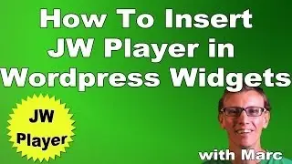 How to Insert a Video in Wordpress Widgets Using JW Player