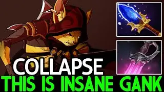 COLLAPSE [Bounty Hunter] This is Insane Gank with Scepter Build Dota 2