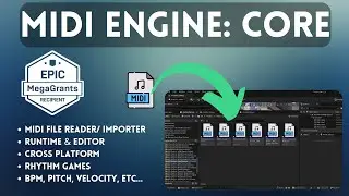 How To Import & Use Midi Files In Unreal engine 5: MidiEngine