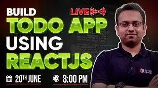 Build A TODO Application Using REACTJS!