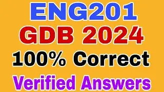 ENG201 Gdb Solution Spring 2024 || Eng201 Gdb Solution 2024|| Eng201 Gdb 2024|| Eng201 gdb solution