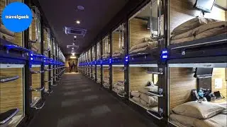 Exploring Tokyo's Top Rated Capsule Hotel with Too Many Free Offers | Anshin Oyado Shinjuku