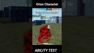 New Orion Character Ability Test 🔥 Free Fire New Character Orion Skill and Gameplay 