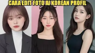 CARA EDIT FOTO JADI CEWEK KOREA DI SNOW - SNOW AI PROFIL