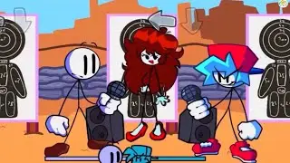 FNF Henry Stickman Vs Boyfriend I Friday Night Flashin' demo Henry