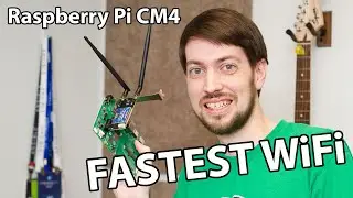 WiFi 6 on the Raspberry Pi CM4 makes it Fly! MORE THAN 1 Gbps!