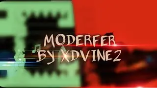 МОЙ УРОВЕНЬ В GEOMETRY DASH  MODERFER