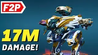 17,000,000 Damage using Free to Play Robots & Titan - War Robots Gameplay (No Commentary) WR F2P