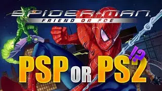 Spider-Man Friend or Foe PSP vs PS2 in Depth Comparison