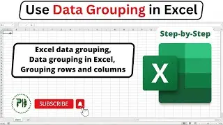 Collapse Columns & Rows - In Excel | Learning Data Grouping in Excel -  