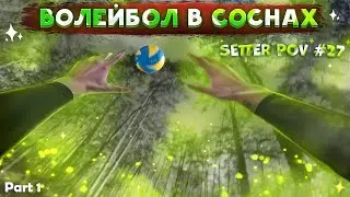 УЛИЦА, СОСНЫ, ВОЛЕЙБОЛ Часть 1 | SETTER POV #27