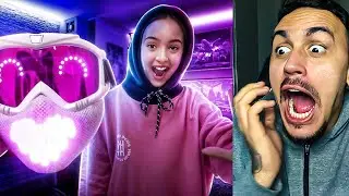 A BELINHA É A MINI LOVE!! *EU TIREI A MÁSCARA DELA!