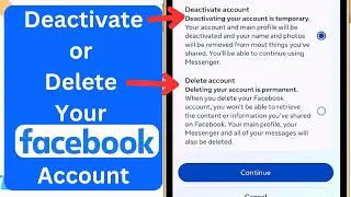 How to Temporarily Deactivate or Permanently Delete Facebook Account in 2024