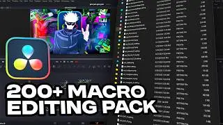 Here Is A Must Have DaVinci Resolve 20 Editing Pack!