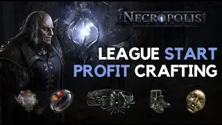 PoE 3.24 Necropolis Profit Crafting At League Start - My Strategy to Make Currency