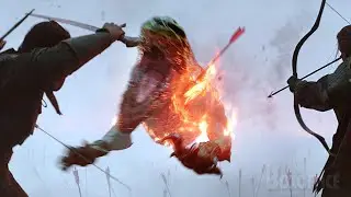 La scena del lancio dell'ascia | The Great Wall | Clip in Italiano