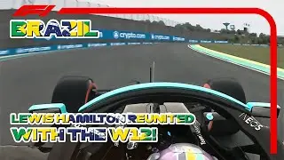 Lewis Hamilton Reunited With The Mercedes W12 | 2024 Sao Paulo Grand Prix | F1