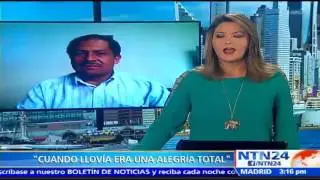 Ingeniero peruano detalla en NTN24 sobre su invento para llevar agua a los más pobres