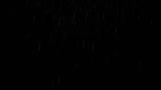 Falling Rain on Black Screen Variation 2 - Falling Rain Green Screen Pack