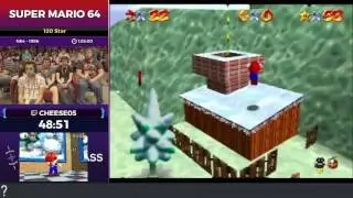 [SGDQ] SM64 TASing and ABC Discord Reaction - cheese05 120 Star Run