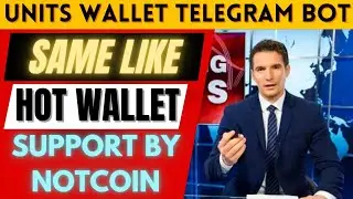 Join Units Wallet Telegram Bot & Earn Up Tokens|Same Like Hot Coin Wallet|Free & Easy Crypto