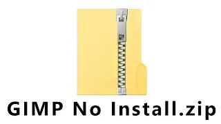 GIMP without installing (How to download portable GIMP)