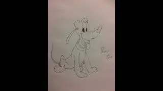 Mickey Mouse | Drawing Pluto