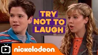 Try Not to Laugh: Sam and Freddie Edition | iCarly | Nickelodeon UK