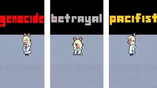 Deltarune: Frozen Over - Vs Noelle All Endings