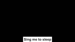 Alan Walker - Sing Me To Sleep Lyrics (Black Background)