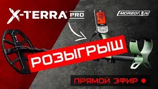 Часть 2. РОЗЫГРЫШ МЕТАЛЛОИСКАТЕЛЯ MINELAB X-TERRA PRO. ПРЯМОЙ ЭФИР