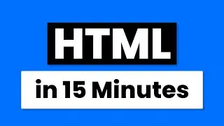 Learn HTML in 15 Minutes