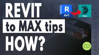 🏅 Revit To 3ds Max The BEST WORKFLOW Arch Viz