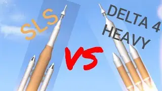 SLS ROCKET VS DELTA 4 HEAVY / SPACEFLIGHT SIMULATOR