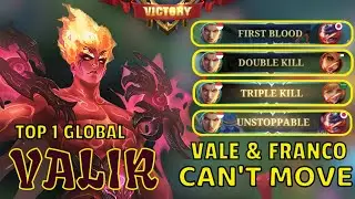 Valir Cant Move Stun | Valir Best Build 2022 | Build Top Global Valir Gameplay - MLBB