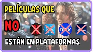 ❌ PELÍCULAS ELIMINADAS de las plataformas de streaming