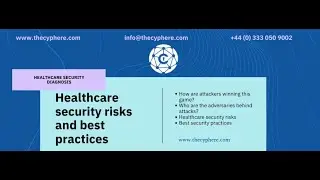 How to tackle healthcare security threats. Top 6 Healthcare Security Best Practices