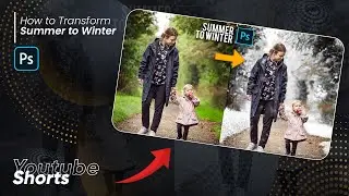 Transform Summer to Winter with Snow Effect - Adobe Photoshop