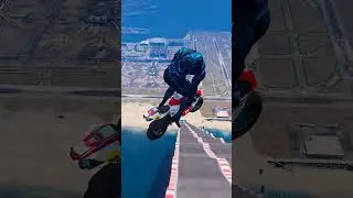 GTA V : SPIDER-MAN Jump Challenge and Super Hero's Superbike Race Who will win?😉 