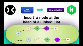 Insert a node at the head of a linked list [HackerRank] | Data Structure | LinkedList | Interview