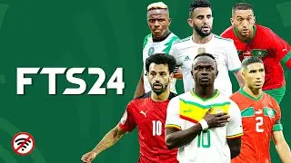 FTS 24 MOBILE™ MOD AFCON 2024 ANDROID OFFLINE [300 MB] REAL FACES NEW KITS 2024/25 BEST GRAPHICS