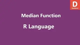 R Programming Median Function