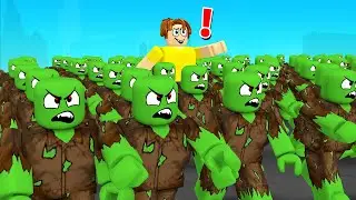 ZOMBIE ARMY SIMULATOR In ROBLOX!