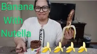 BANANA AND NUTELLA CHALLENGE; Igorota Life in America Denver Colorado  🇺🇸