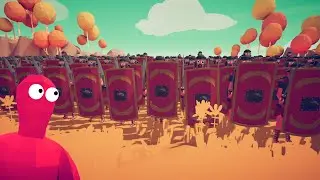 Massive 500 Man Battle!  The Romans Are Ambushed! | Totally Accurate Battle Simulator (TABS)