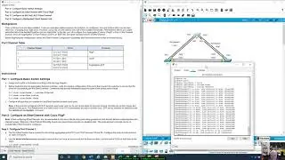 6.2.4 Packet Tracer - Configure EtherChannel