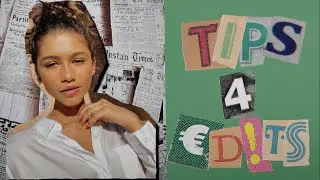 editing tips!  (how to make better edits) | after effects