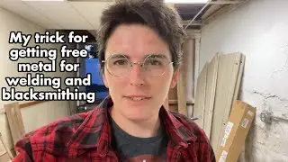 How I get free iron, steel, and copper for my blacksmithing / welding. AcoPower WP-0024 working well